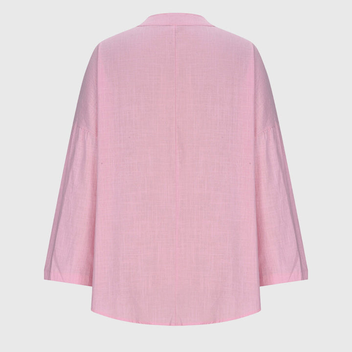 Women's Colette Flowy Elegant Beach Shirt - Effortless Beach Style