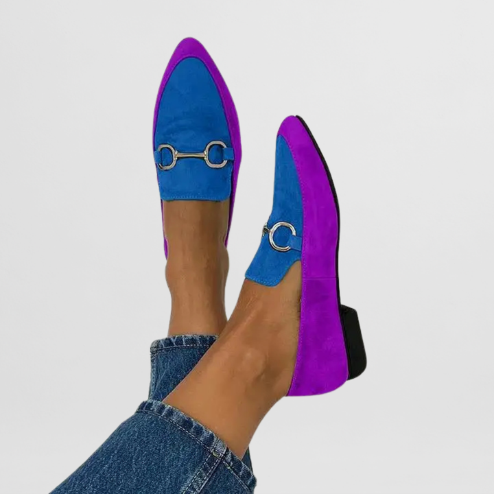 Women's Colorful Moccasins - Comfortable Flat Shoes for Everyday