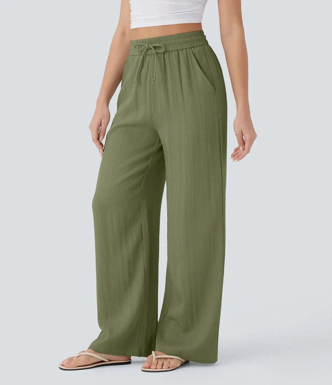 Women's Sarah Effortless Wide Leg Pants - Everyday Elegance
