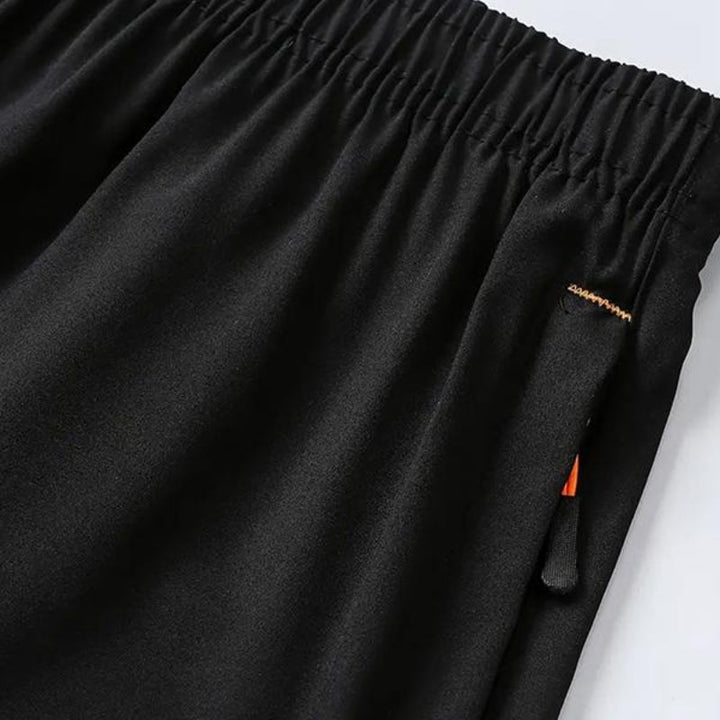 Men's Quick-Dry Training Shorts – Zip-Pocket Gym & Running Shorts