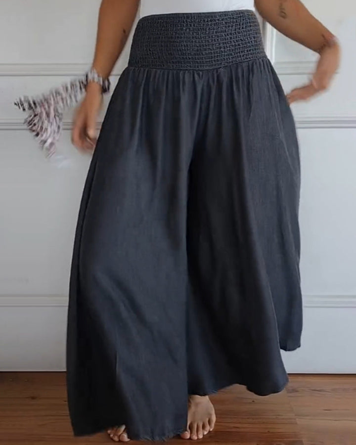 Women's Emilia Wide-Leg Pants - Comfortable & Breezy for Everyday