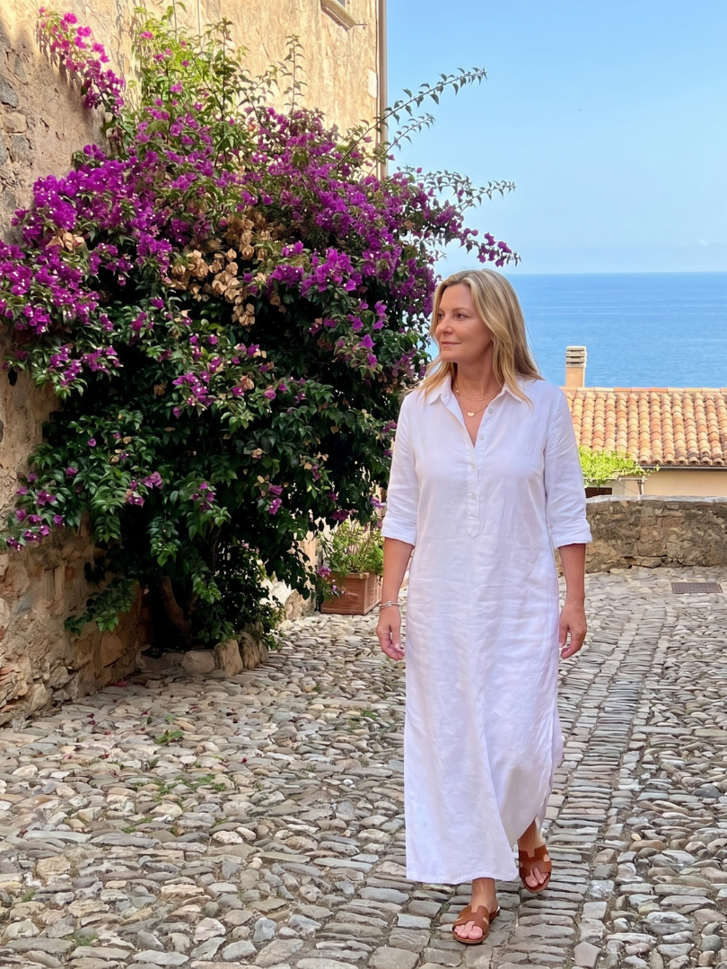Women's Long Sleeve Relaxed Maxi Dress - Effortless Everyday Elegance