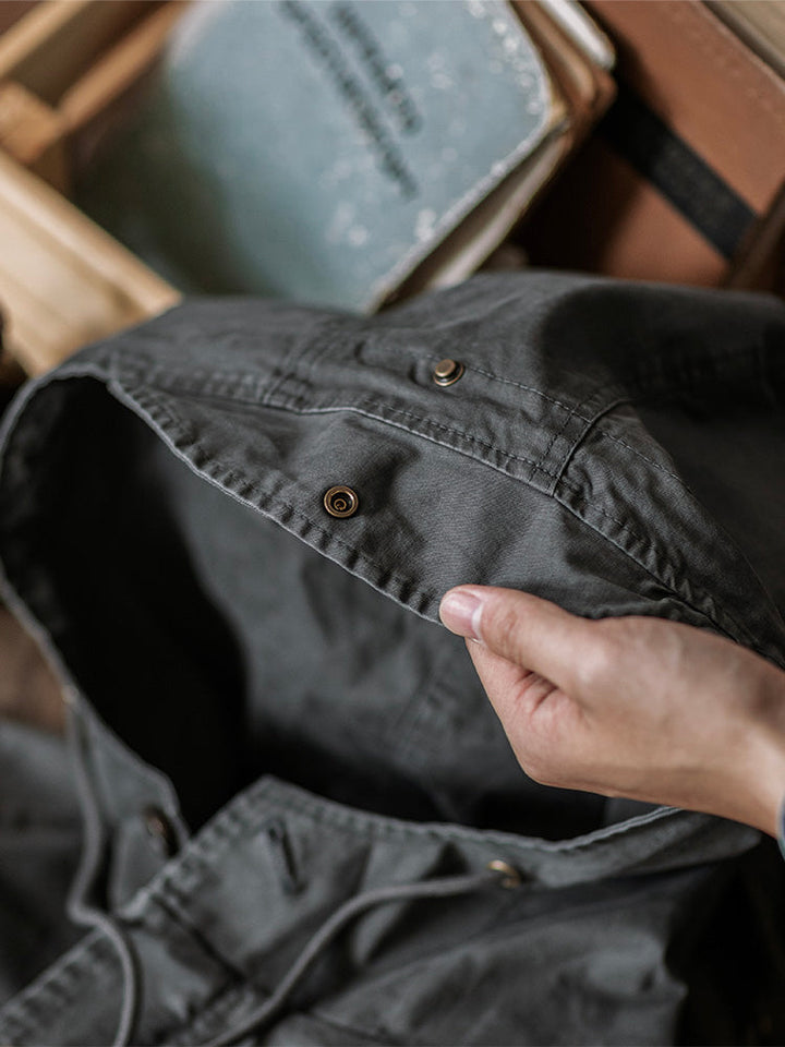 Men's Heavyweight Cotton Fishtail Parka - Vintage Military Inspired