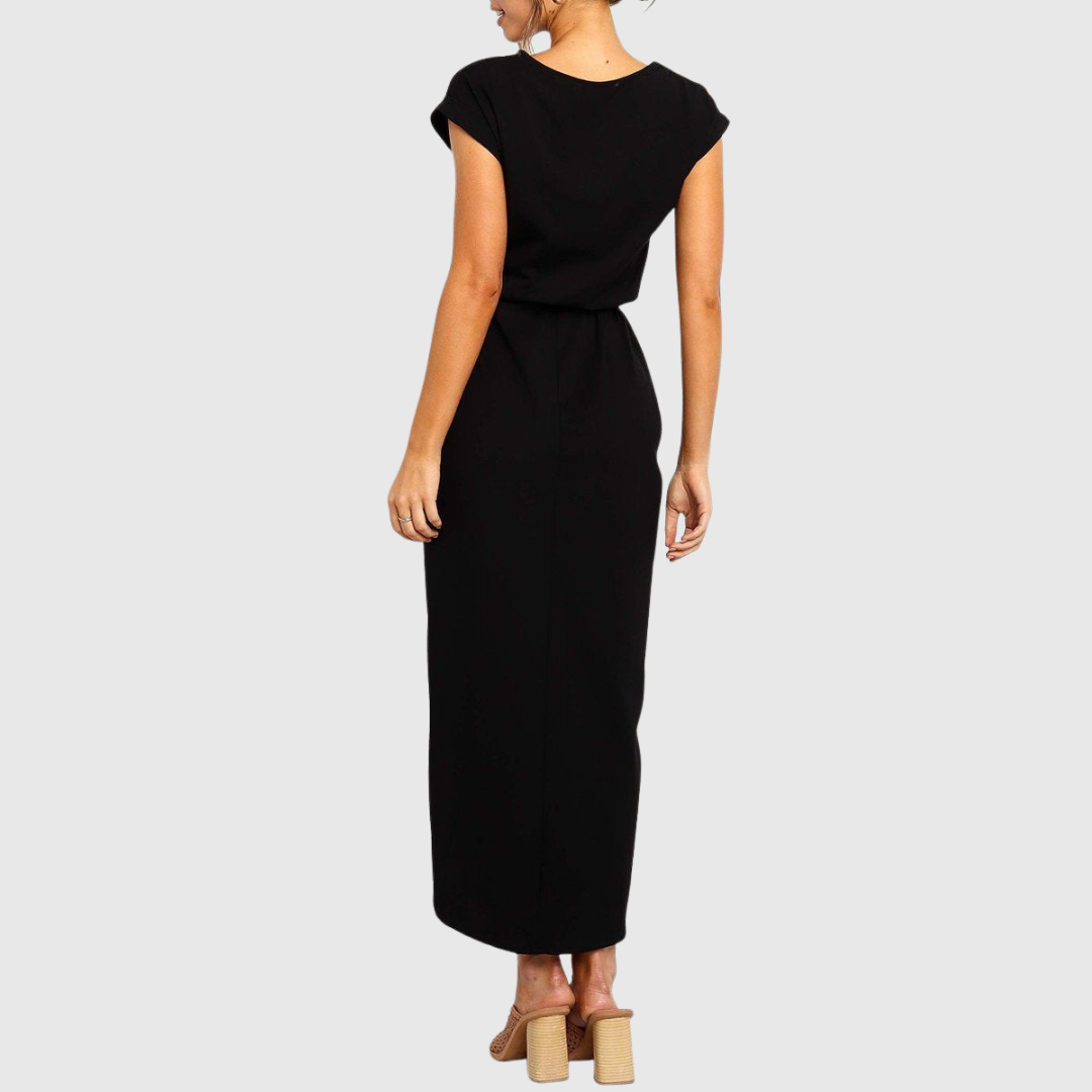 Women's Casual Midi Dress - Effortless Style for Any Occasion