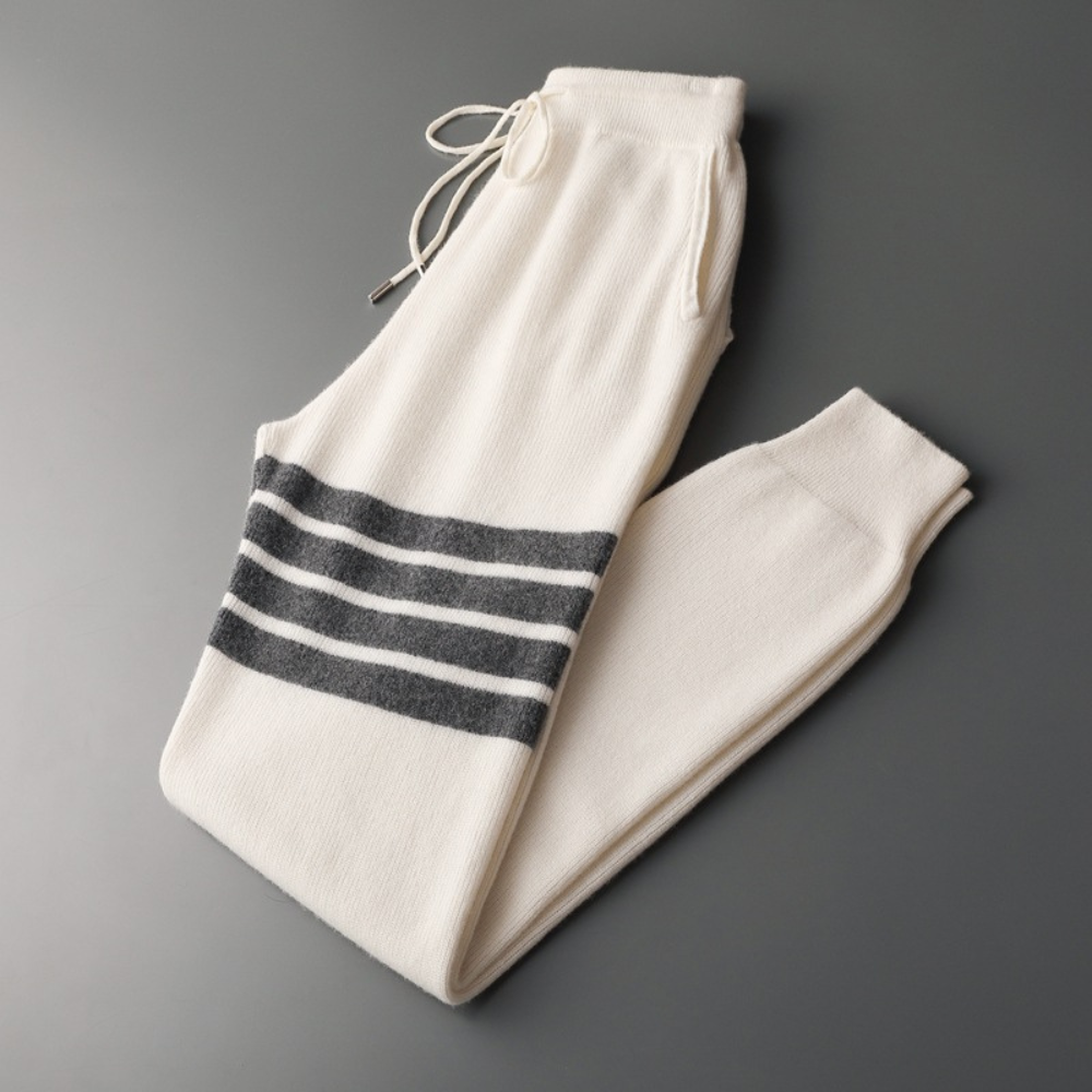 Milano Striped Knitwear Set