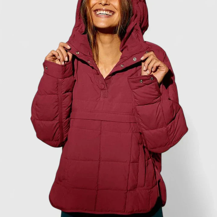 Women's Cora Cozy Quilted Puffer Jacket - Lightweight Warmth