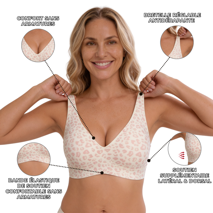 Women's Seamless Second-Skin Bra – Wireless Everyday Comfort