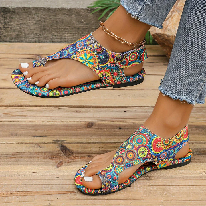 Women's Vintage Bohemian Sandals - Free-Spirited Summer Style