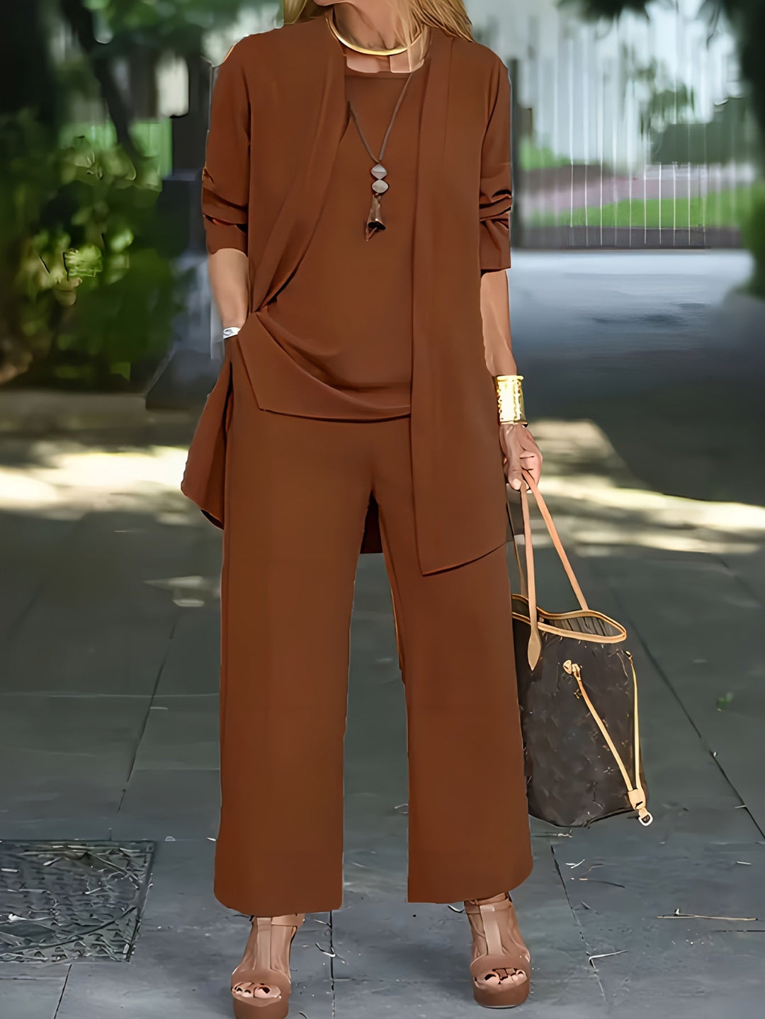 Women's Layla Three Piece Set - Perfect for Office and Brunch