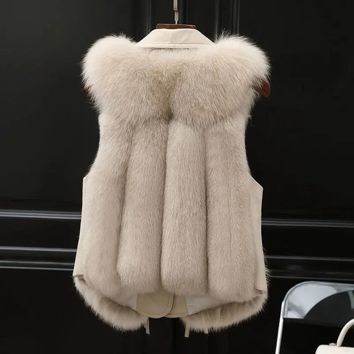 Women's Faux Fur Vest – Plush Elegance for Everyday Luxury