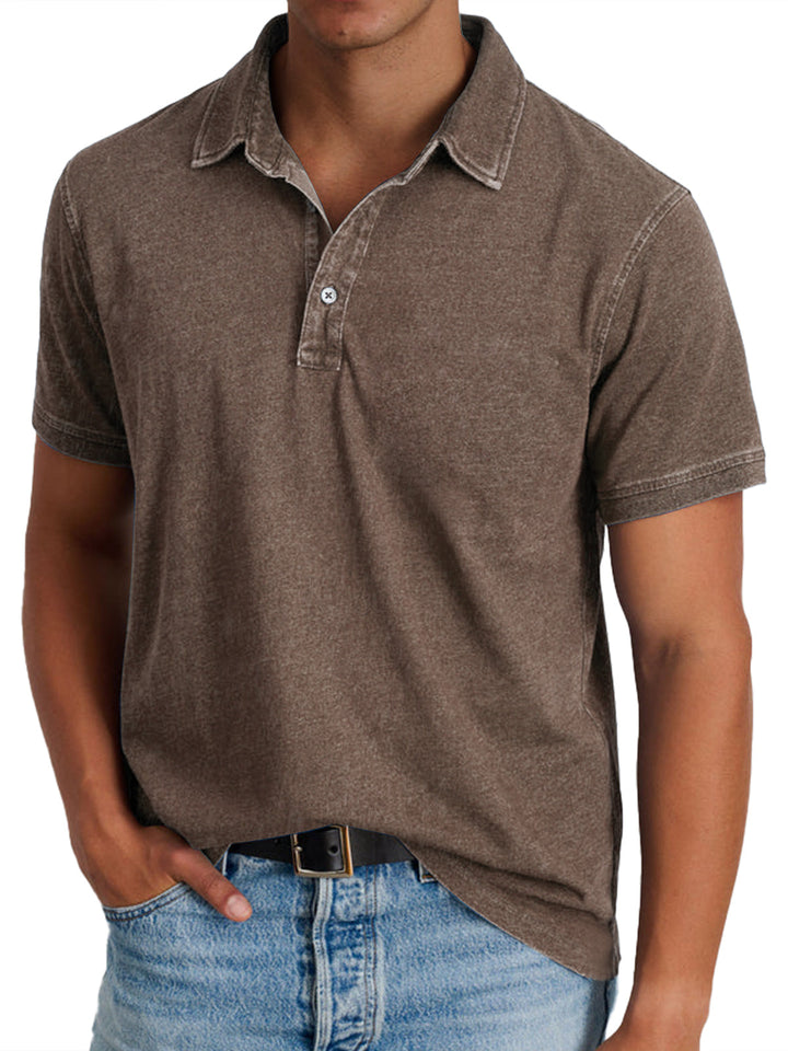 Men's Premium Stylish Polo with Collar - Everyday Confidence