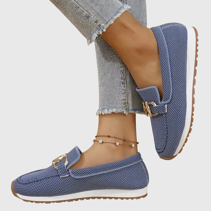 Women's Susana Orthopedic Loafers - Everyday Comfort with Gold
