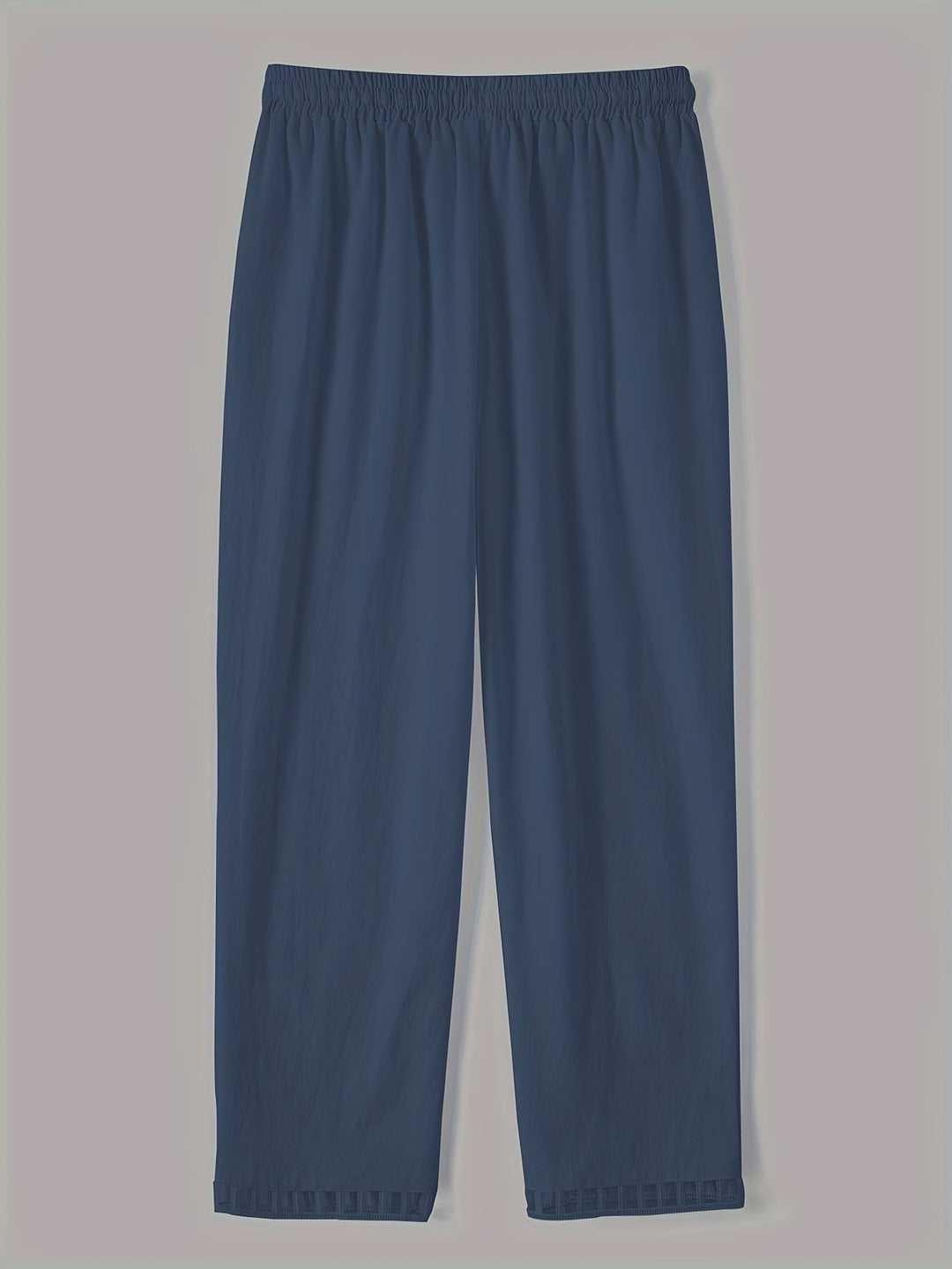 Women's Relaxed Contrast Trim Cropped Pants - Breezy Spring Style