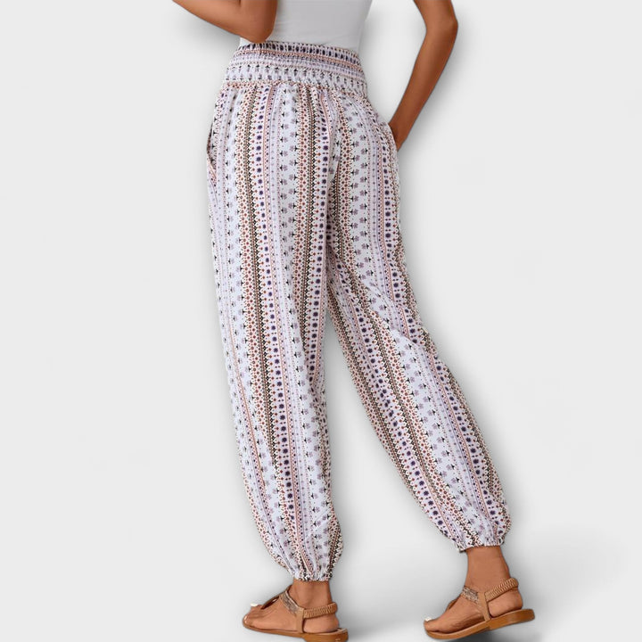 Women's Scarlett Ethnic Graphic Pants - Everyday Comfort & Style