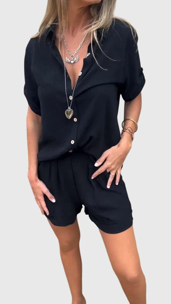 Women's Summer Two-Piece Set - Soft & Breezy Style