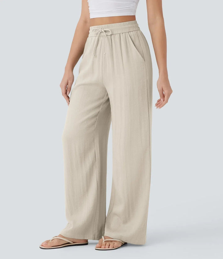 Women's Sarah Effortless Wide Leg Pants - Everyday Elegance