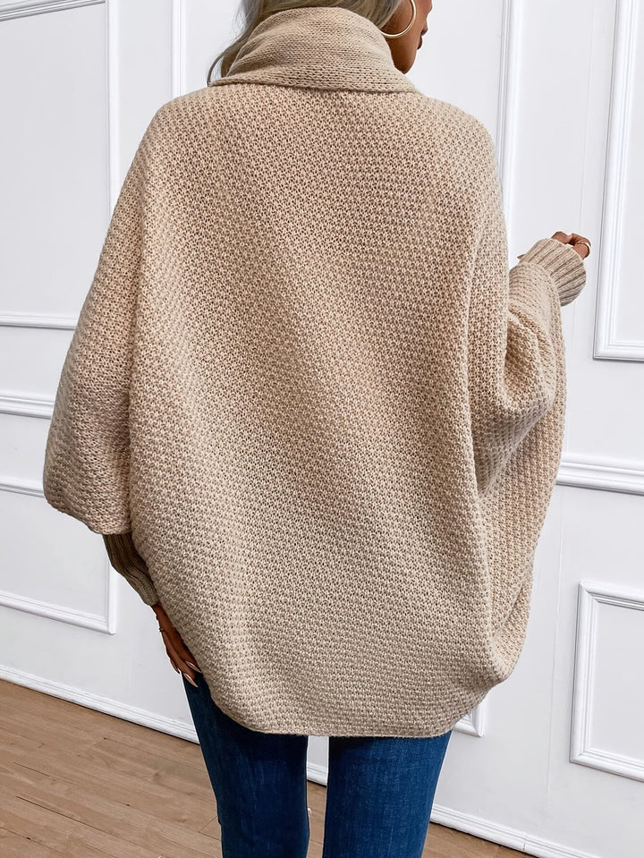 Women's Batwing Knit Cardigan - Effortless Layering Essential