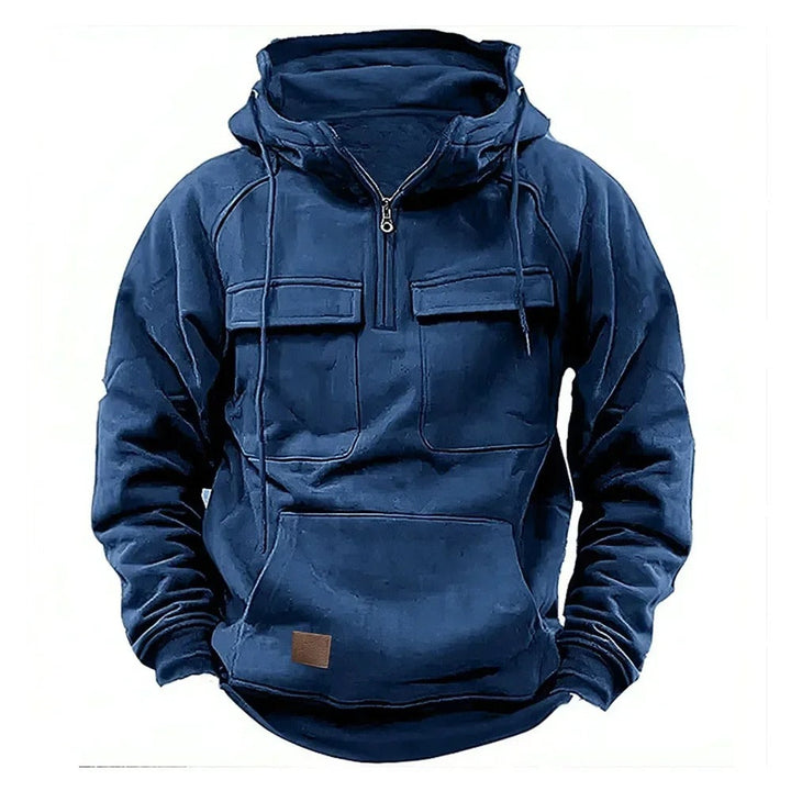 Men's Chris Utility Hooded Pullover - Functional Everyday Comfort