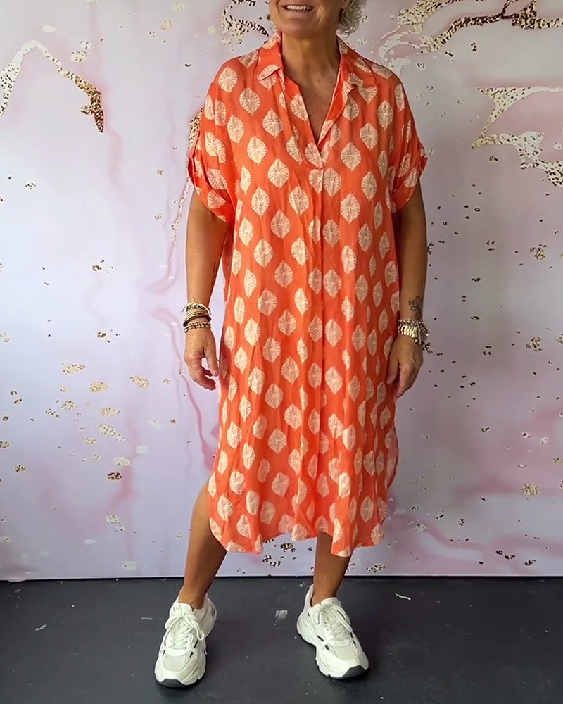 Women's Coastal Vibes Shirt Dress – Breezy Everyday Style