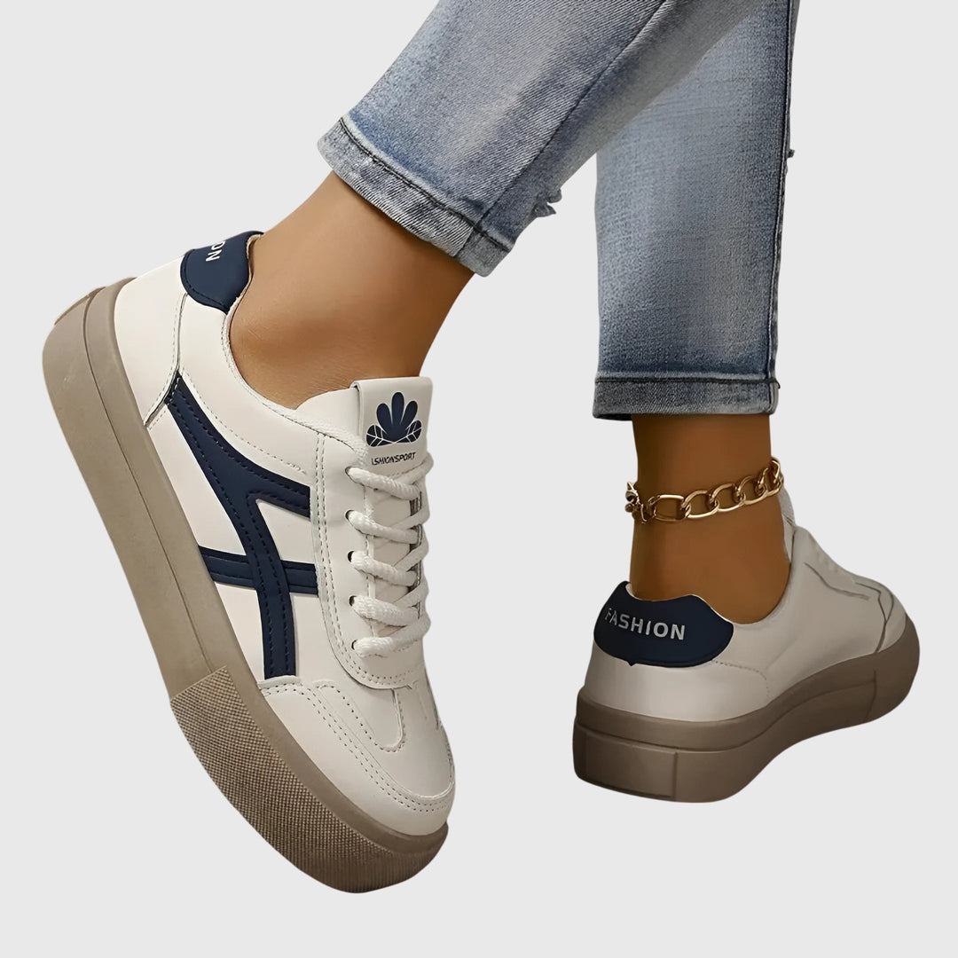 Women's Street Chic Sneakers - Everyday Style and Comfort