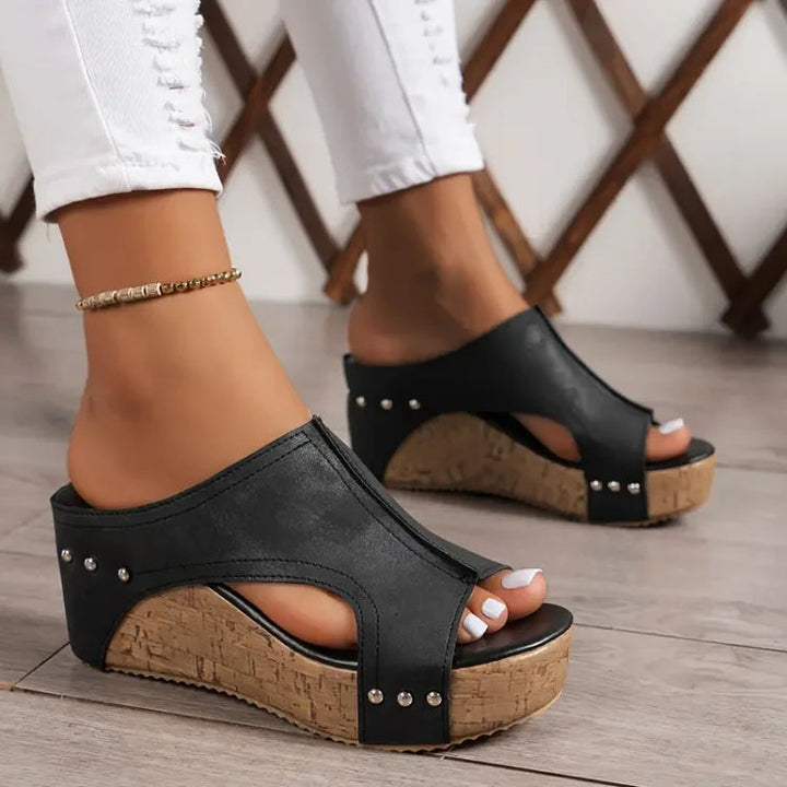 Women's Faith Wedge Sandals - Arch Support Comfort