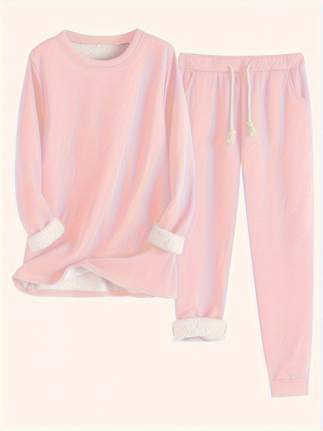 Women's Riley Cozy Fleece-Lined Lounge Set - All-Day Comfort
