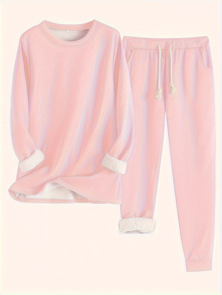 Women's Riley Cozy Fleece-Lined Lounge Set - All-Day Comfort
