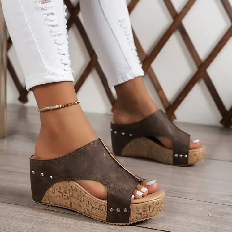Women's Faith Wedge Sandals - Arch Support Comfort