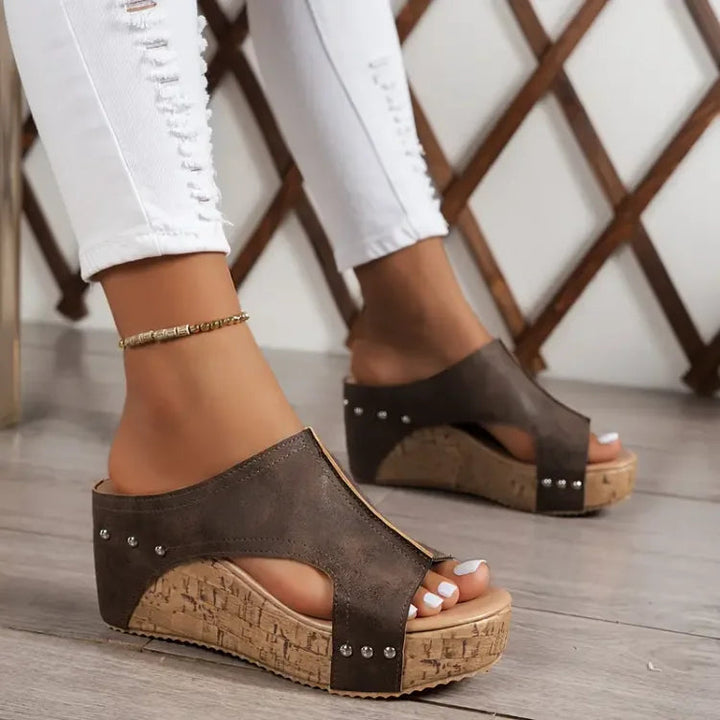Women's Faith Wedge Sandals - Arch Support Comfort