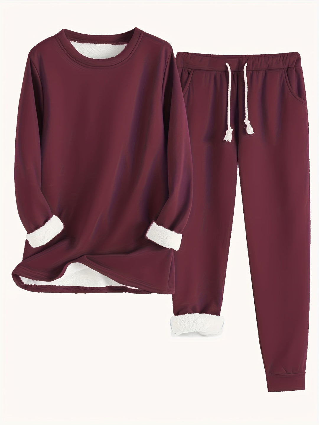 Women's Riley Cozy Fleece-Lined Lounge Set - All-Day Comfort