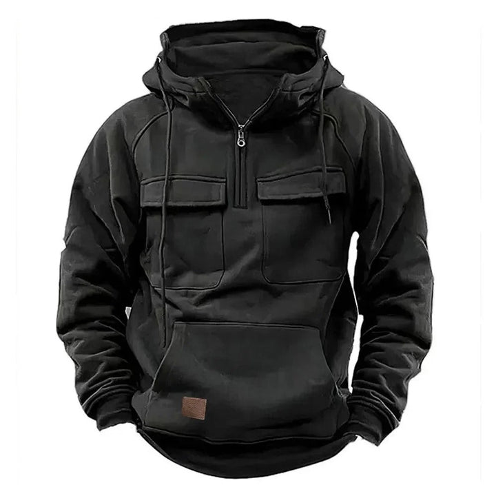 Men's Chris Utility Hooded Pullover - Functional Everyday Comfort