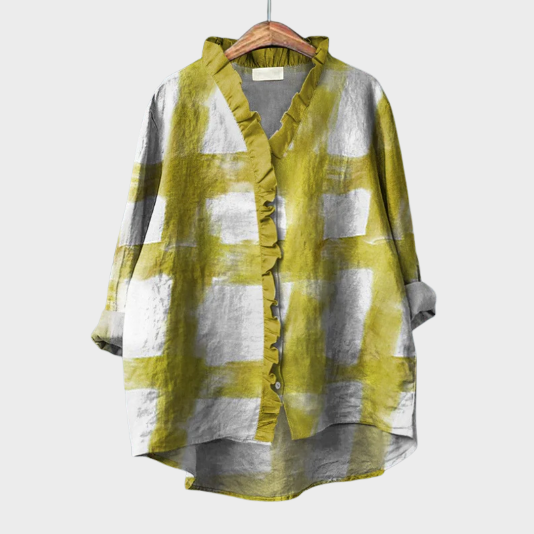 Women's Melissa Summer Blouse - Breezy & Chic Everyday Look