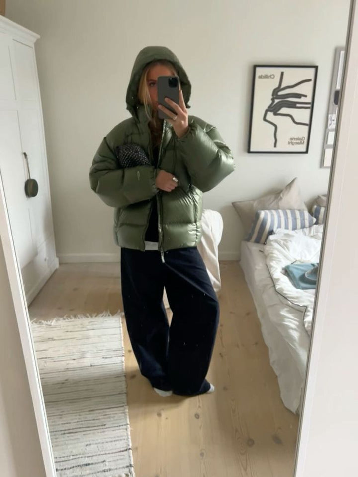 Men's Duck Down Puffer Jacket - Reliable Winter Warmth