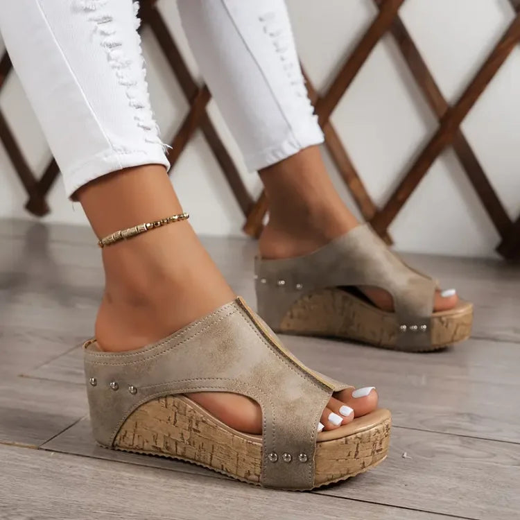 Women's Faith Wedge Sandals - Arch Support Comfort