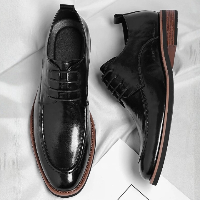 Men's Leather Derby Shoes – Smart Office & Formal Footwear