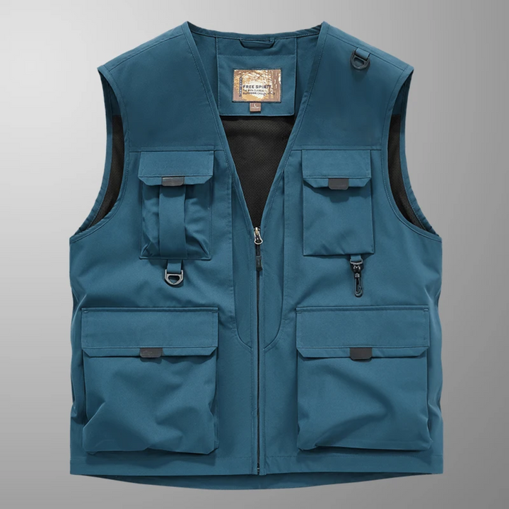 Women's Stylish Cargo Vest - Casual Layering Essential