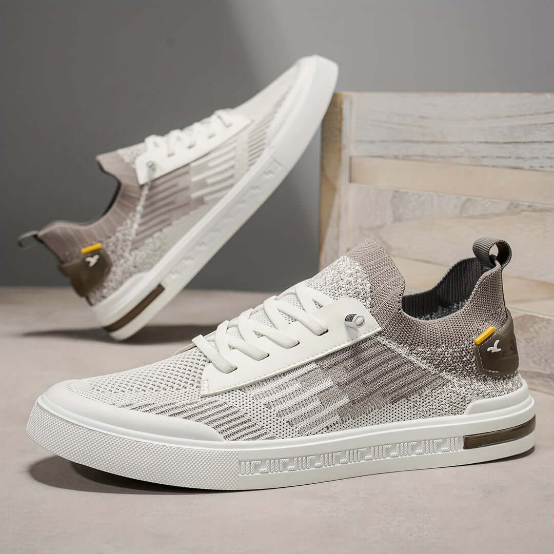 Men's Knit Trainers – Lightweight Cushioned Everyday Sneakers