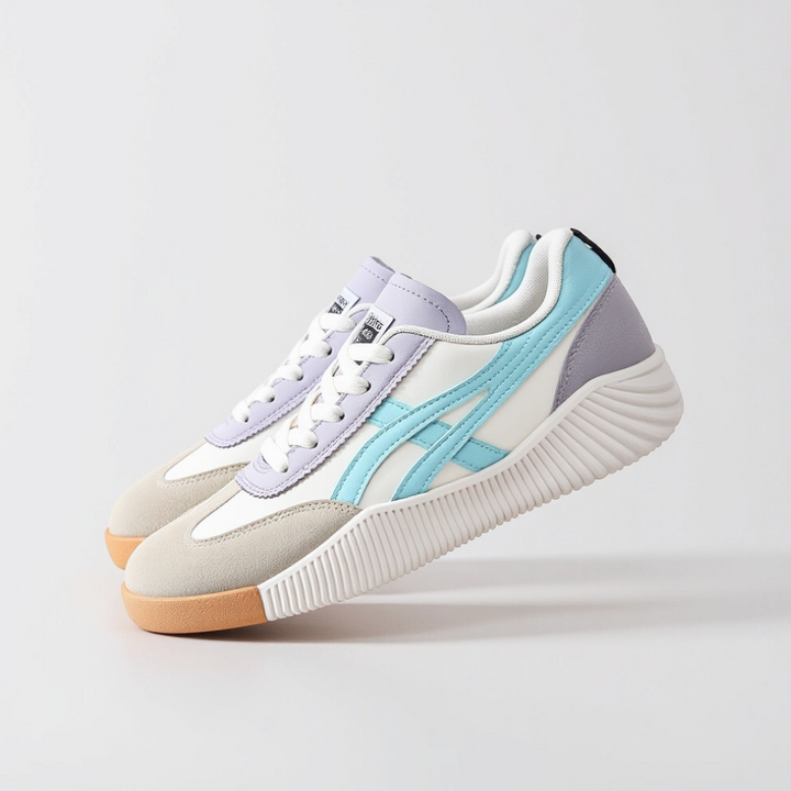 Women's Retro Trainers with Gel Cushioning – Everyday Comfort