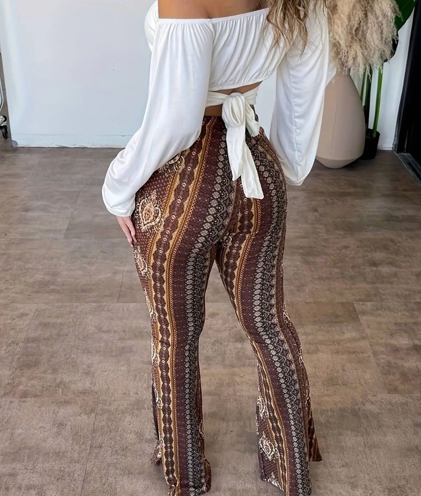 Women's Flowy Trousers for Summer - Breezy Comfort & Style