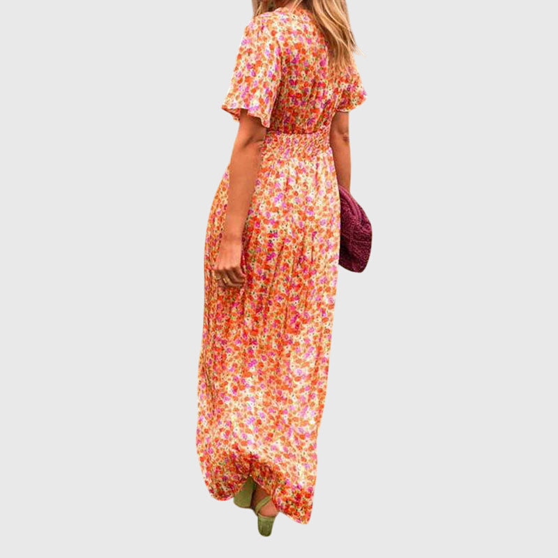 Women's Alice Floral Summer Dress - Effortless Elegance for Sunny Days