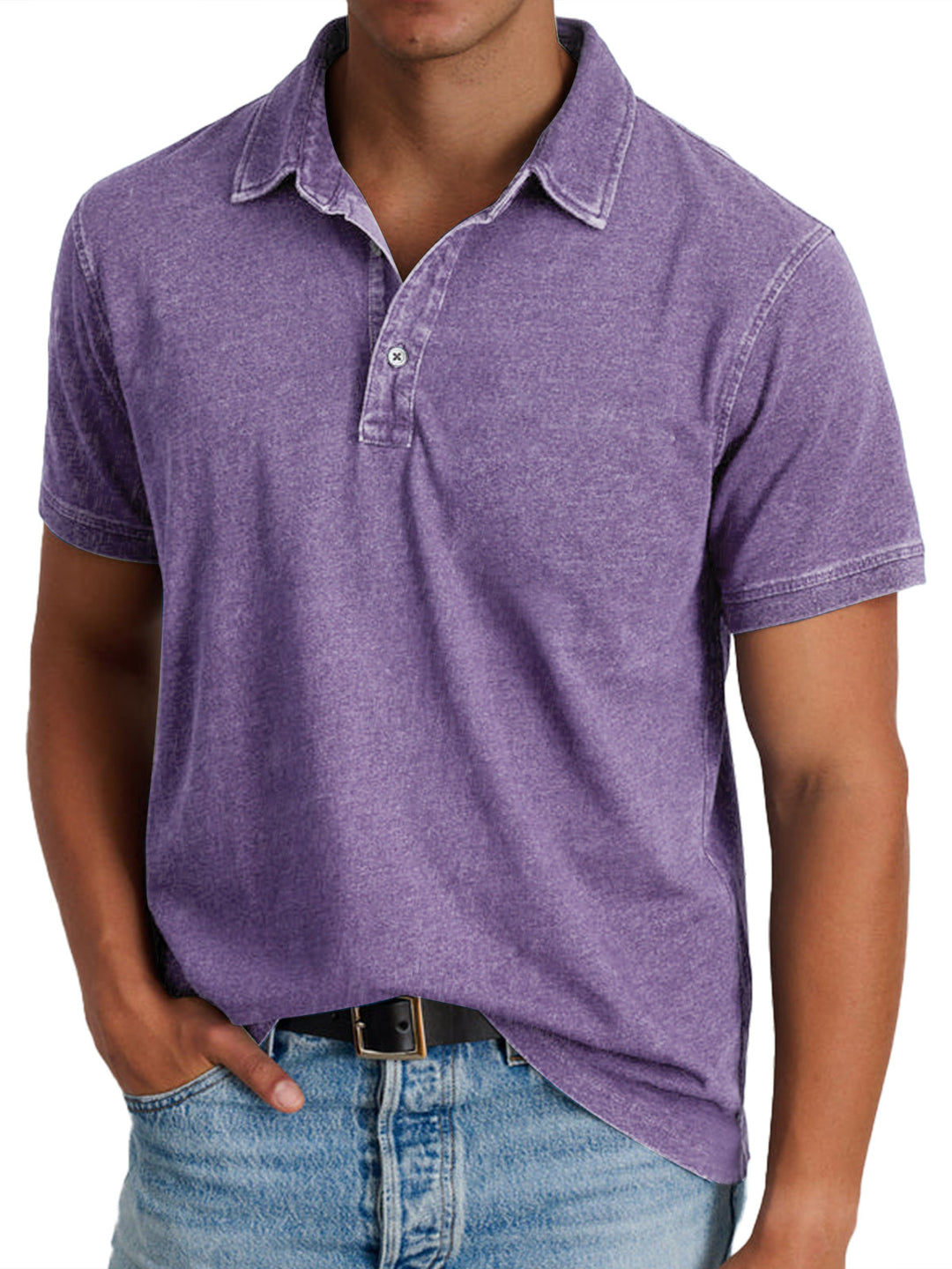 Men's Premium Stylish Polo with Collar - Everyday Confidence