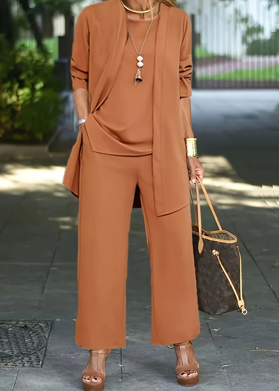 Women's Three Piece Set - Versatile & Effortlessly Chic