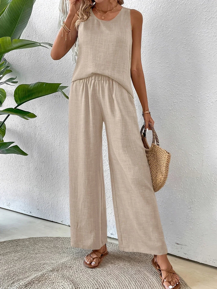 Women's Elowen Tank and Pants Set – All-Day Chic Style