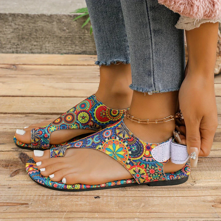 Women's Vintage Bohemian Sandals - Free-Spirited Summer Style