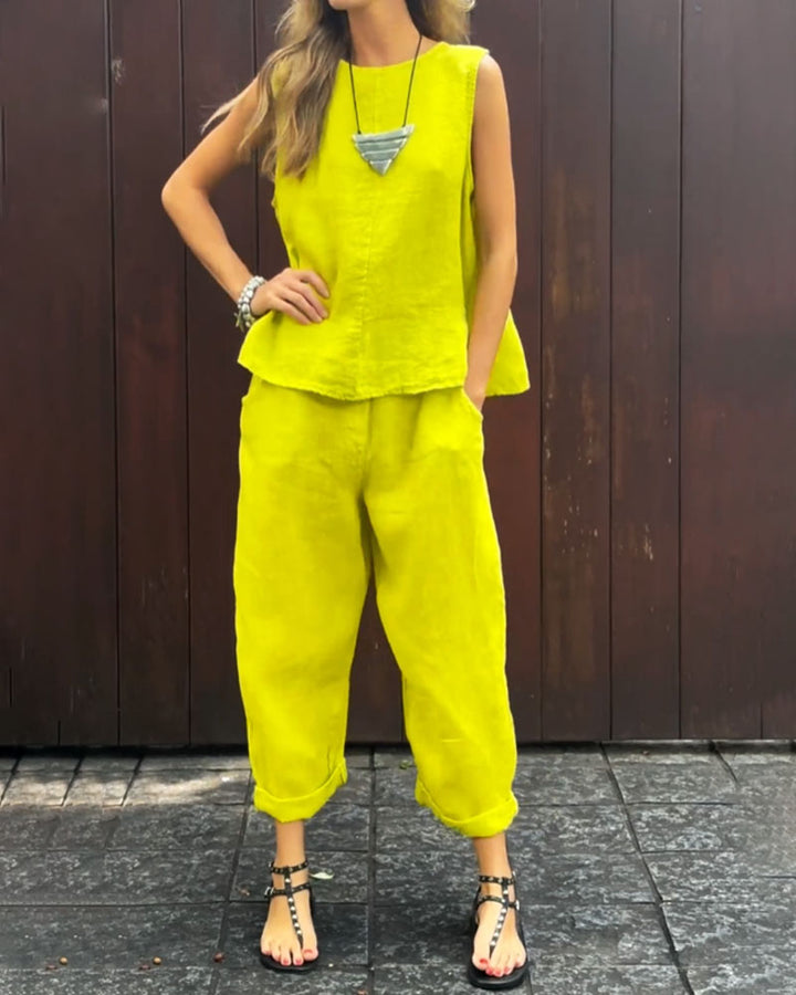 Women's Casual Two-Piece Set - Relaxed Fit for Everyday Wear