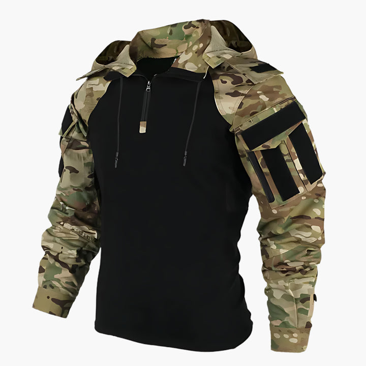 Men's Water-Repellent Cotton Blend Windbreaker - Everyday Outdoor