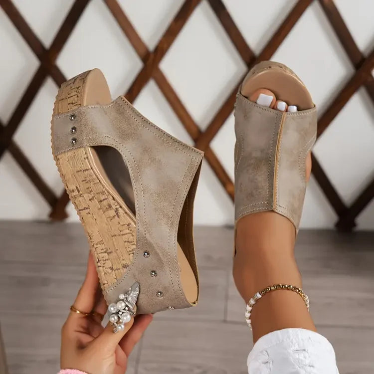 Women's Faith Wedge Sandals - Arch Support Comfort