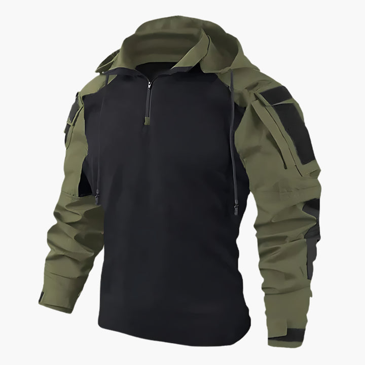 Men's Water-Repellent Cotton Blend Windbreaker - Everyday Outdoor