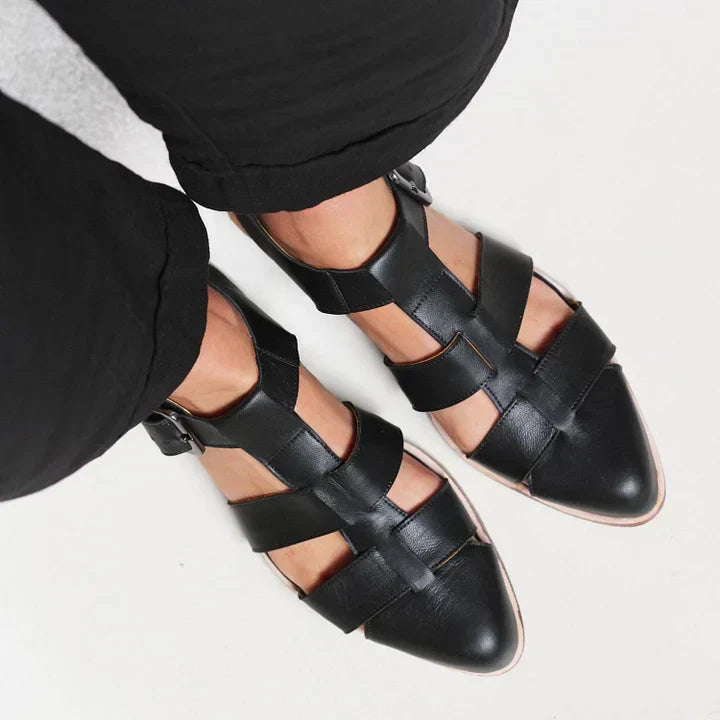 Women's Woven Flat Sandals - Effortless Everyday Style