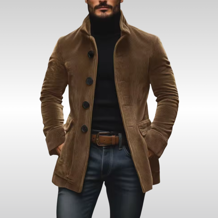 Men's Corduroy Jacket - Lightweight Warmth & Everyday Style